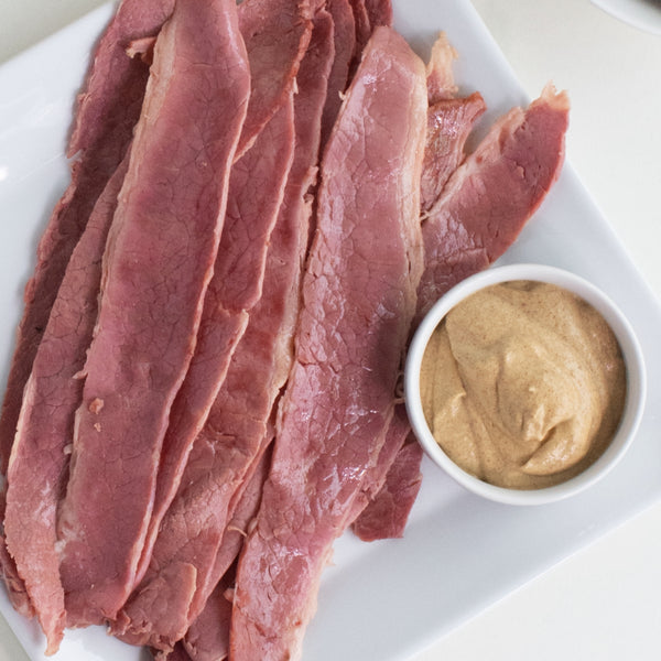 New York Mega Sliced Deli Meat Bundle 6 Lbs (Corned Beef) Carnegie Deli