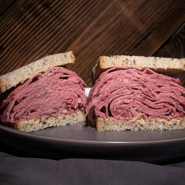 New York Mega Sliced Deli Meat Bundle 6 Lbs (Corned Beef) Carnegie Deli