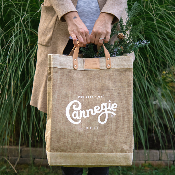 Burlap 2025 market tote