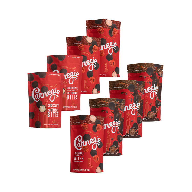 Chocolate Covered Cheesecake Bites Bundle | Flavor Combo (Pack of 8)