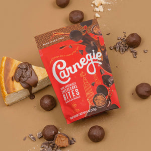 Double Chocolate Cheesecake Bites Snacks | 6 Oz (Pack of 8, approx. 80 Bites)