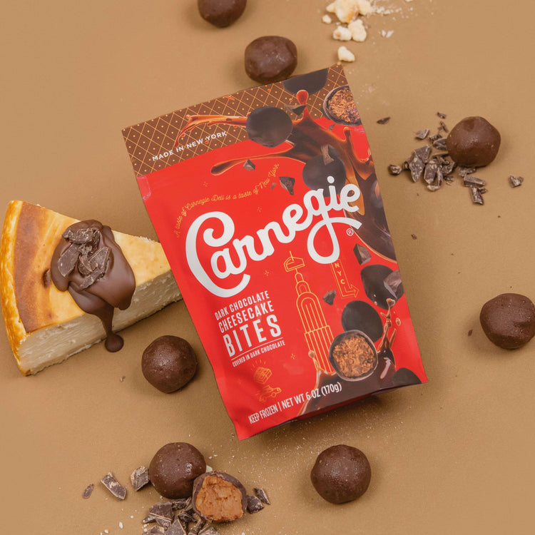Double Chocolate Cheesecake Bites Snacks | 6 Oz (Pack of 8, approx. 80 Bites)
